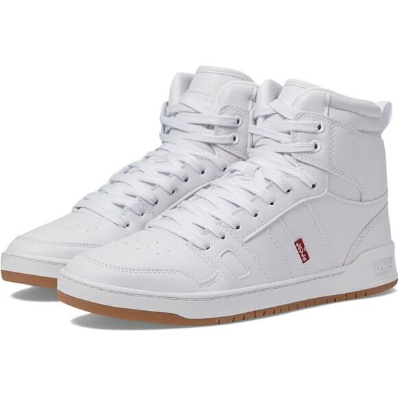 BRAND NEW LEVI'S WOMEN"S DRIVE HI SYNTHETIC LEATHER CASUAL HIGH-TOPS SNEAKER - Picture 1 of 16